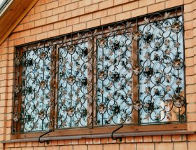 Решетки на окна — надежная защита помещений